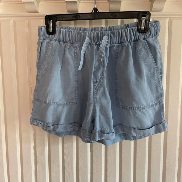 SALE!!⏱ Love Tree Juniors Jean Denim Shorts L - Picture 3 of 6